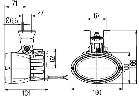 HELLA 1GA 996 461-261 Arbeitsscheinwerfer
