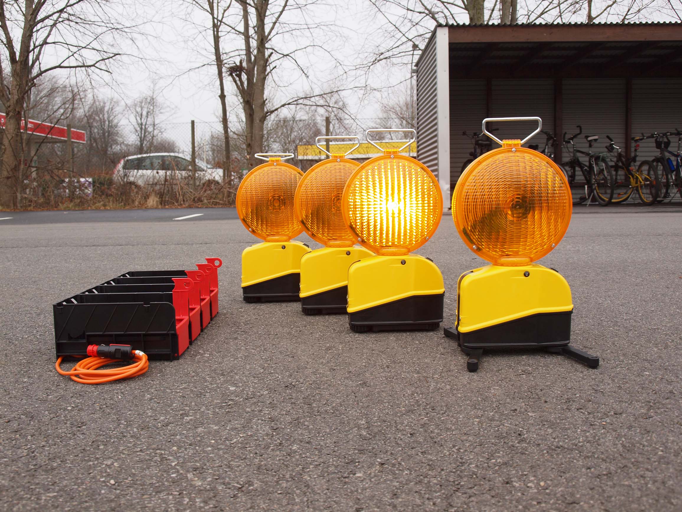 Transport- u. Ladeschale, Star-Flash LED Typ 620/627