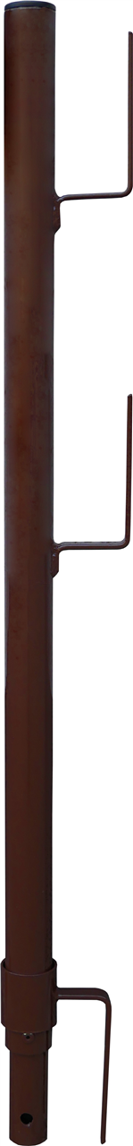1dd49c52-37fd-4581-b646-6fed7b0a8f4f Schake 11277 Geländerpfosten Ø 48,3 mm für Kurbel- und Universalgerüstbock Geländerpfosten gerade lackiert