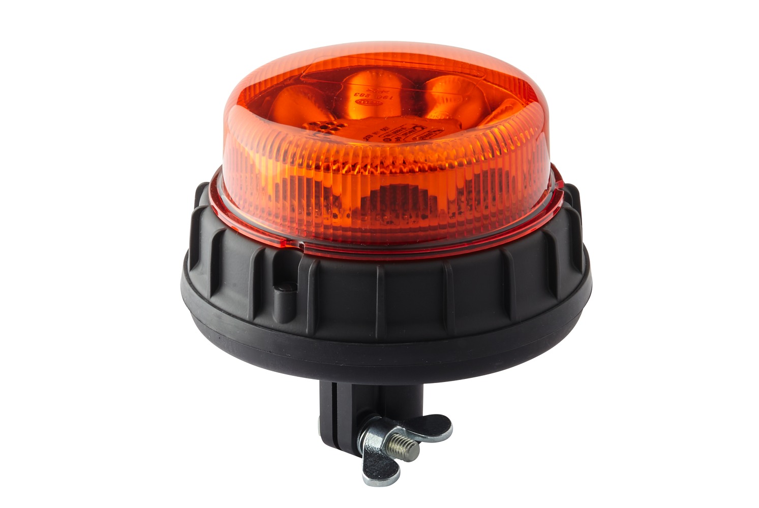 10102734a_AM0 HELLA 2XD 011 557-811 LED-Rundumkennleuchte - K-LED 2.0 - 12/24V - gelb - Rohrstutzen - gelb