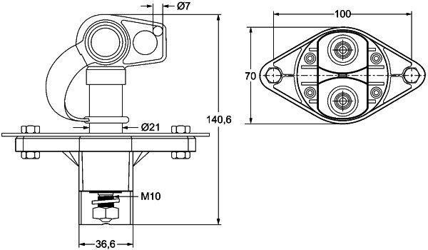 HELLA 6EK 002 843-121 Hauptschalter Batterie