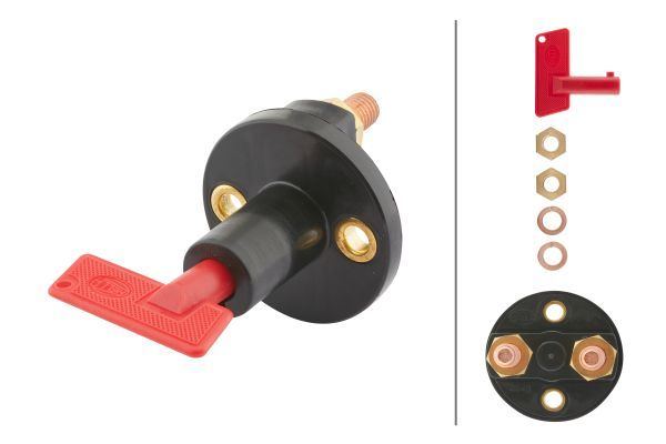 HELLA 6EK 002 843-001 Hauptschalter Batterie