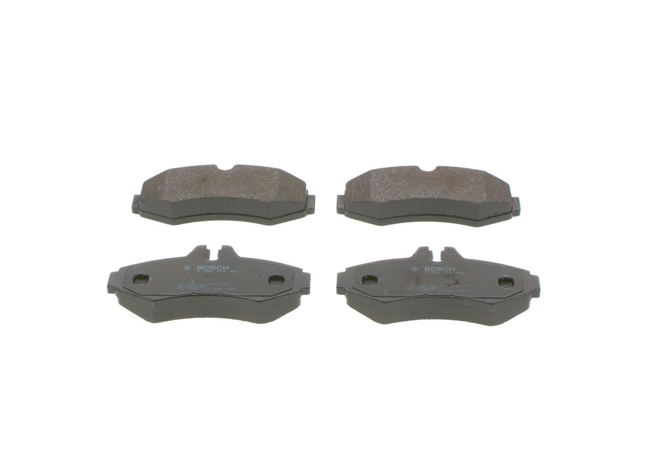 Bosch 0986494451 Bremsbelagsatz, Scheibenbremse