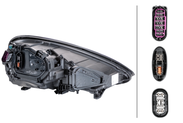 K2793 HELLA 1ZT 011 099-511 Bi-Xenon/LED-Hauptscheinwerfer - links - für u.a. Porsche Panamera (970)