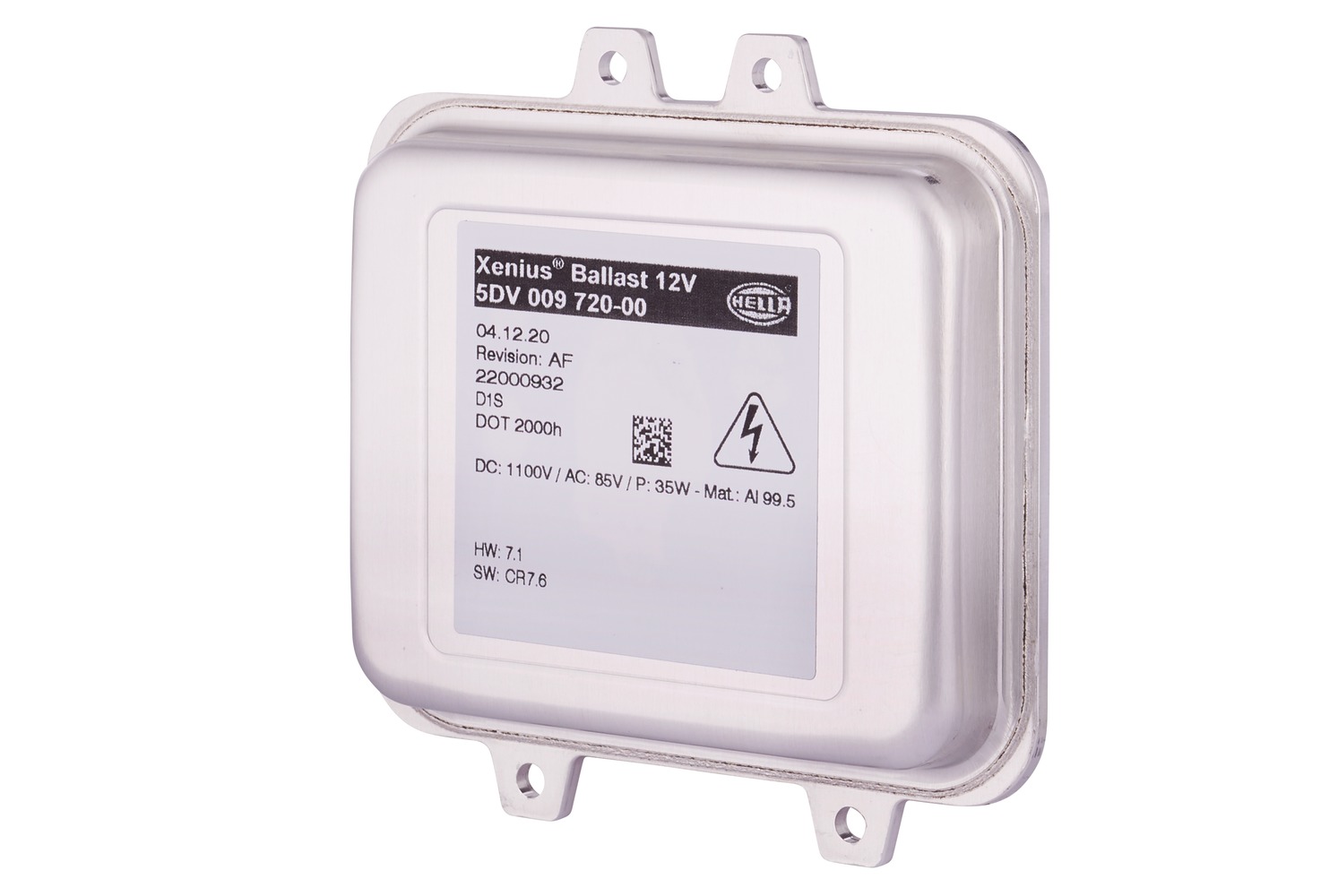 HELLA 5DV 009 720-001 Vorschaltgerät - Xenon - 12V
