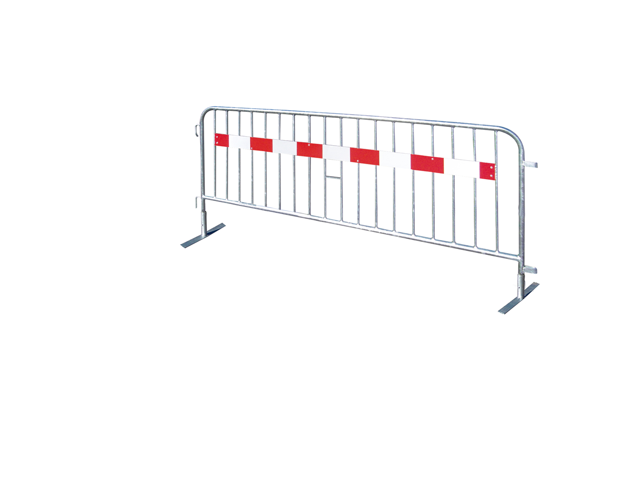 Schake 419_00SE Absperrgitter Typ SE Folie Typ 1 Länge: 2,50 m, 18 Stäbe rot / weiß
