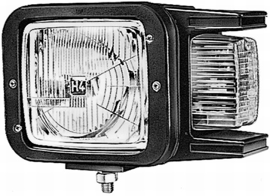 A832 HELLA 1EA 007 108-011 Halogen-Hauptscheinwerfer - 12/24V - Referenzzahl: 10 - Anbau - links
