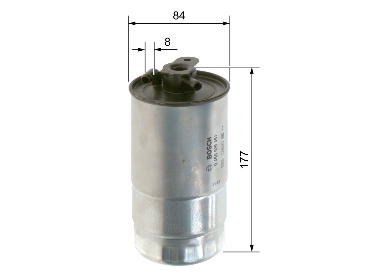 Bosch 0450906451 Kraftstofffilter