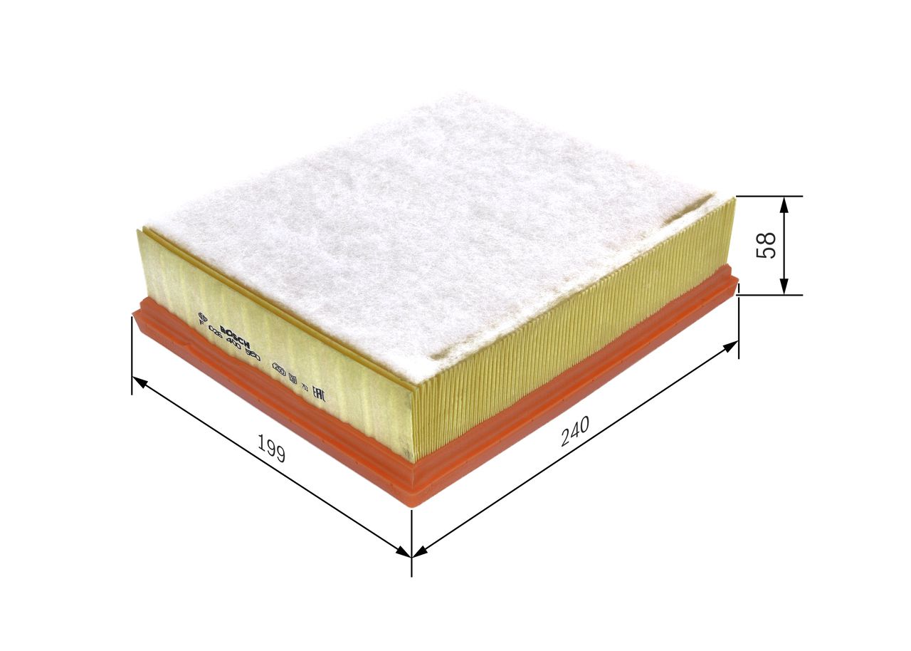 Bosch F026400550 Luftfilter