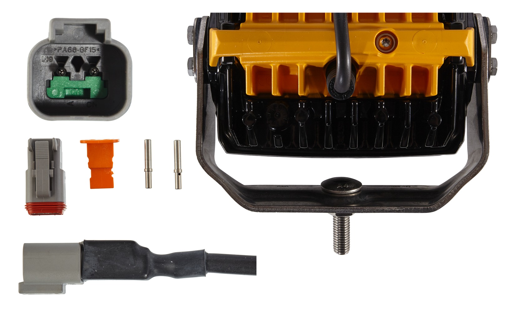 HELLA 1GA 996 197-001 LED-Arbeitsscheinwerfer - RokLume 380 Zeroglare - 24V - 7800lm - Anbau/Bügelbe