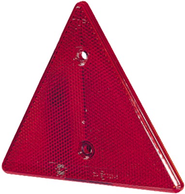 B047 HELLA 8RA 002 020-001 Rückstrahler - Lichtscheibenfarbe: rot - geschraubt