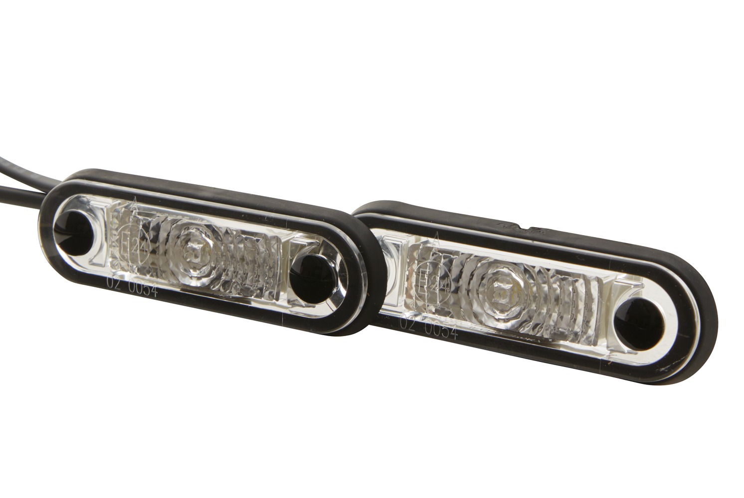 HELLA 2PF 959 590-202 Positionsleuchte - LED - 12/24V - Einbau - Lichtscheibenfarbe: glasklar - Kabe