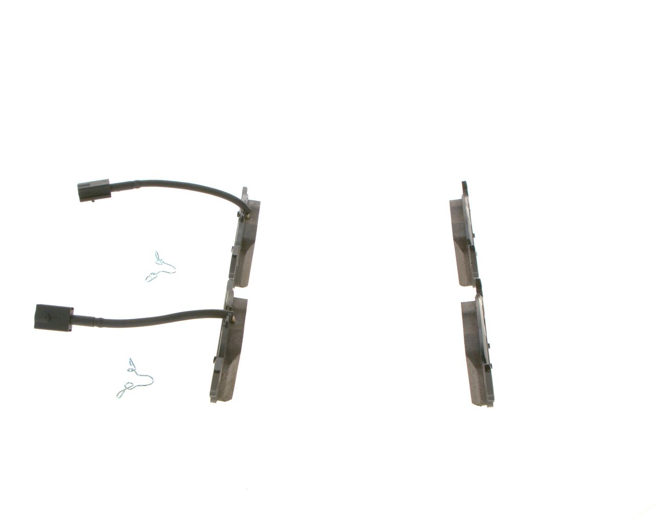 Bosch 0986424848 Bremsbelagsatz, Scheibenbremse