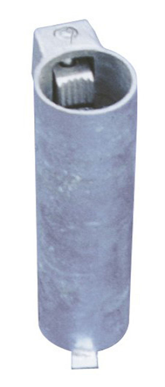 Schake 473_51 Bodenhülse mit Feststellvorrichtung für Ø 60 / 76 mm Rohrpfosten für Ø 76 mm Rohrpfosten 500 mm lang