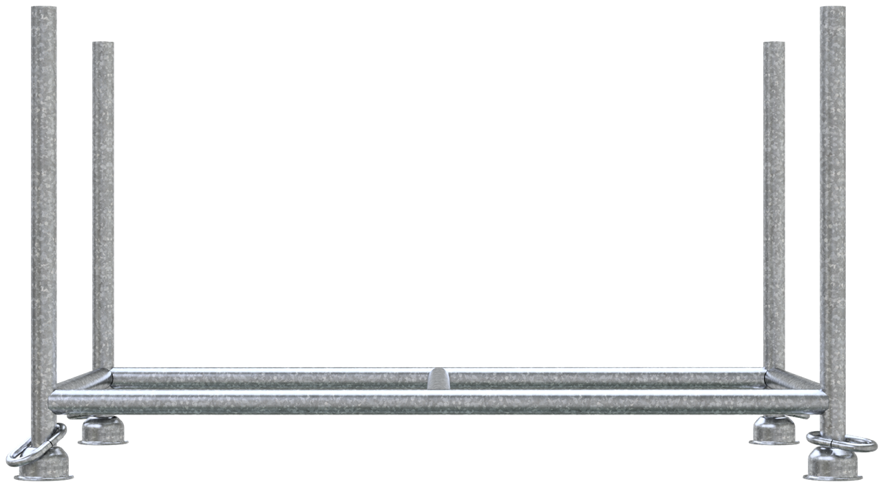 Schake Stapelpalette 1,43m x 0,87m 50160-0  Füllmaße: 1,43 x 0,87 m x 0,70 m
