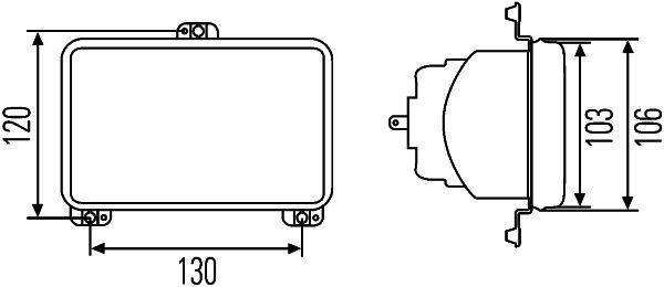 HELLA 1AB 006 277-127 Scheinwerfereinsatz
