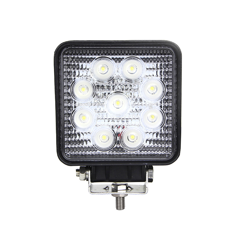 LED Arbeitsscheinwerfer, Quadratisch, 2150 Lumen, ECE-R10 geprüft