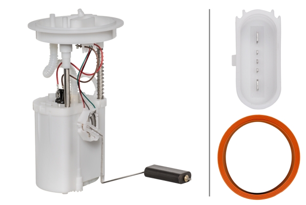 HELLA 8TF 358 106-041 Kraftstoff-Fördereinheit - elektrisch - 5-polig - mit Dichtung/mit Tankgeber