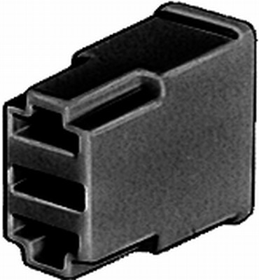 HELLA 8JA 715 600-001 Steckgehäuse - 2-polig - Stecker: Flachsteckhülse