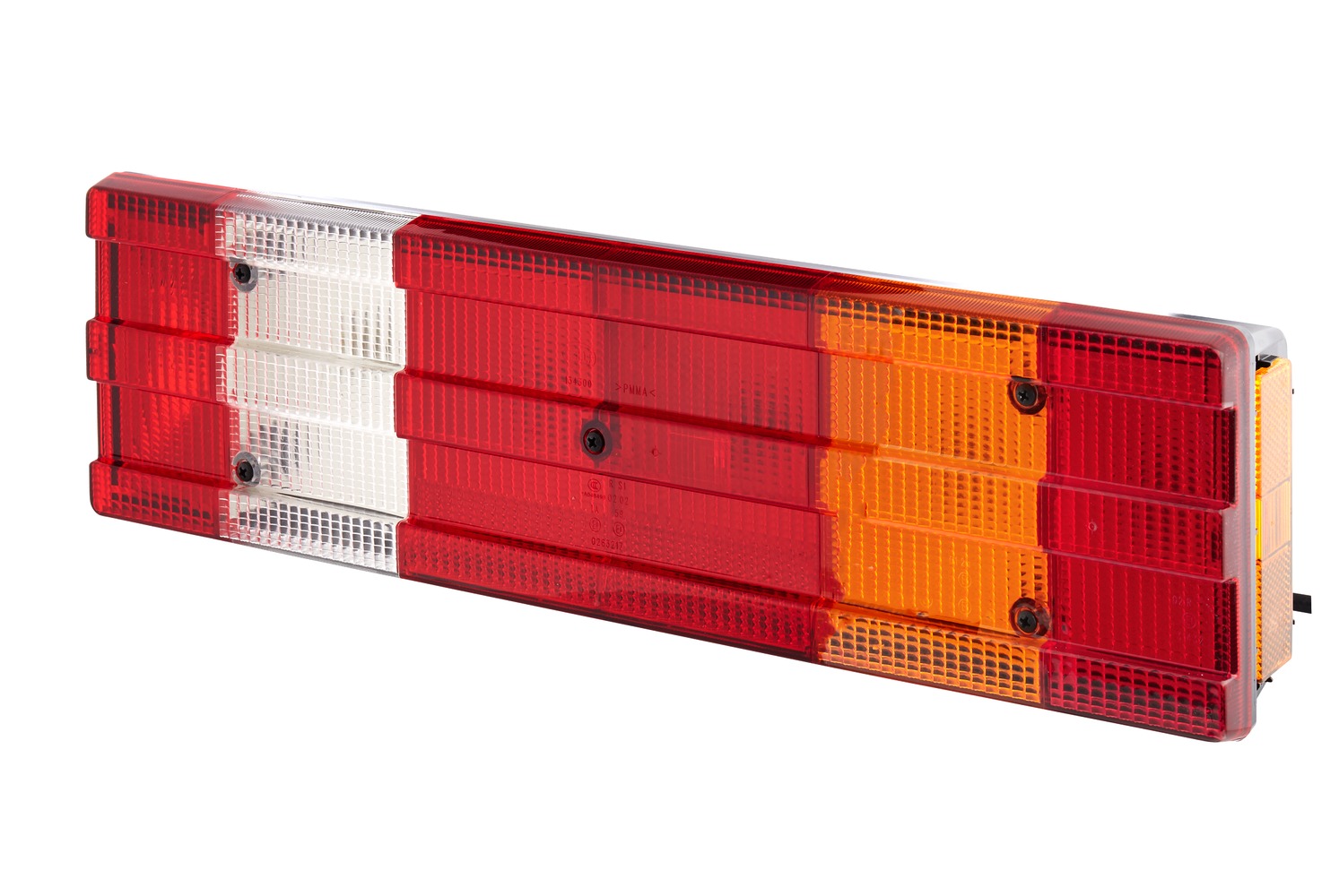 HELLA 2VD 007 500-221 Heckleuchte - rot/weiß - rechts - für u.a. MB 1222 - 4850 (MK, SK)
