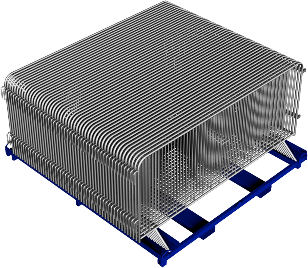 Schake 419_00E-SET50 SET mit 50 Absperrgitter Typ E mit und ohne Tastleiste ohne Tastleiste