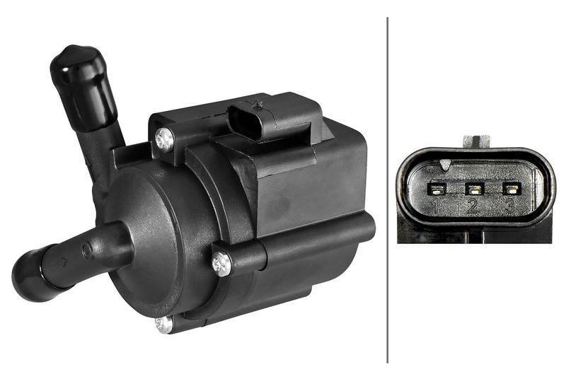 HELLA 8TW 358 304-741 Zusatzwasserpumpe (Kühlwasserkreislauf)
