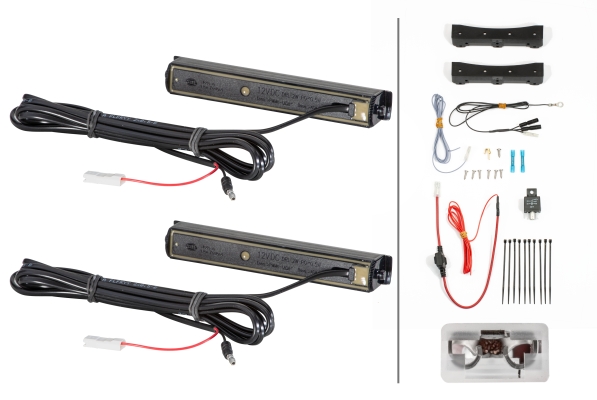 Luce Di Marcia Diurna A LED TFL DRL Con Omologazione E - Foto 3