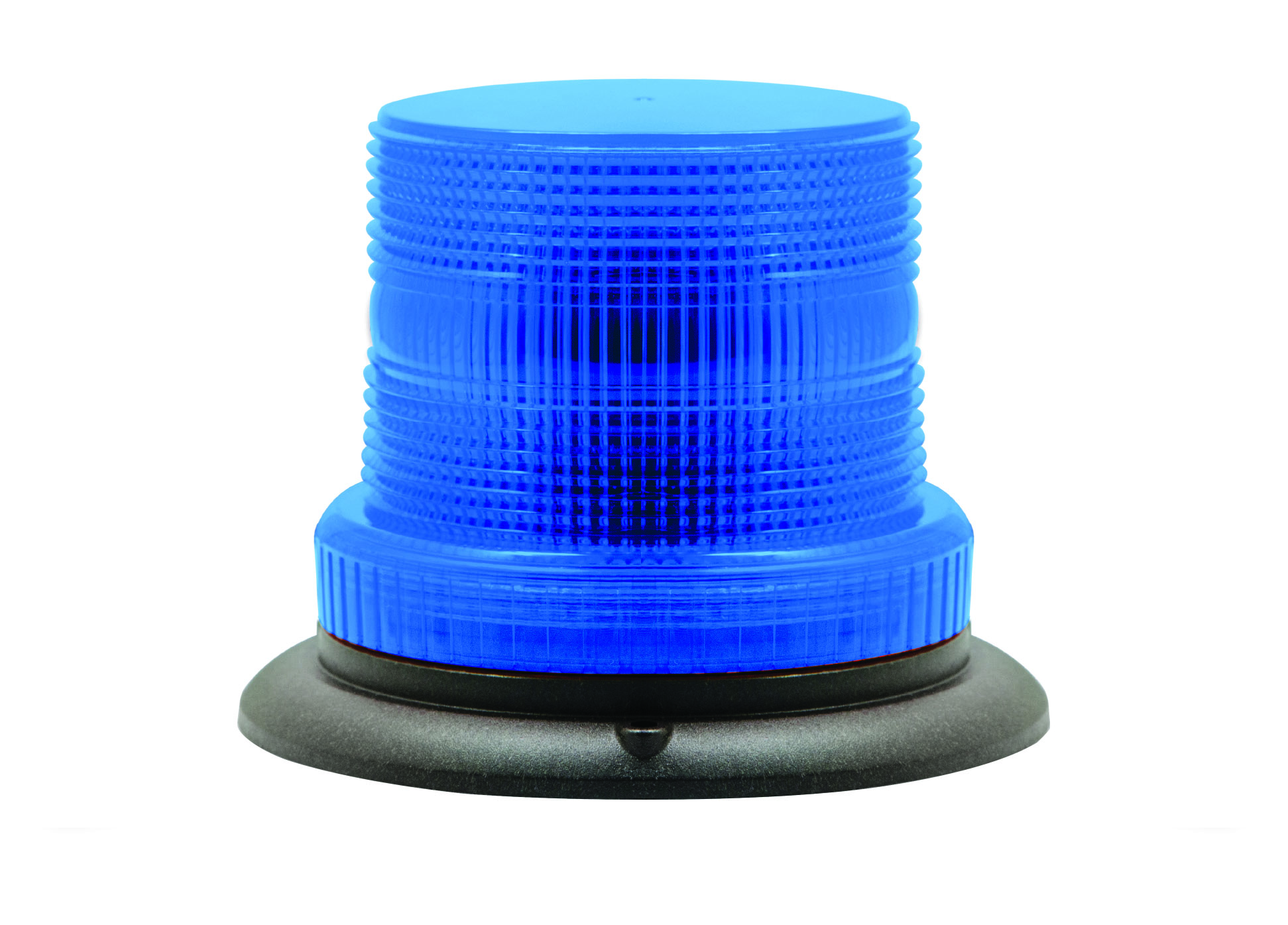 LED Kennleuchte, Festmontage, Blau, Vierfachblitz, geprüft nach ECE R10