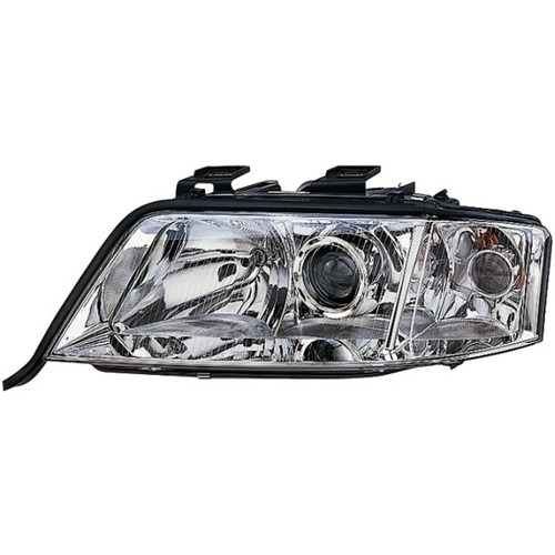 HELLA 1EL 008 472-021 Halogen Hauptscheinwerfer, Rechts, Ohne Kurvenlicht, mit Glühlampen, mit Stell