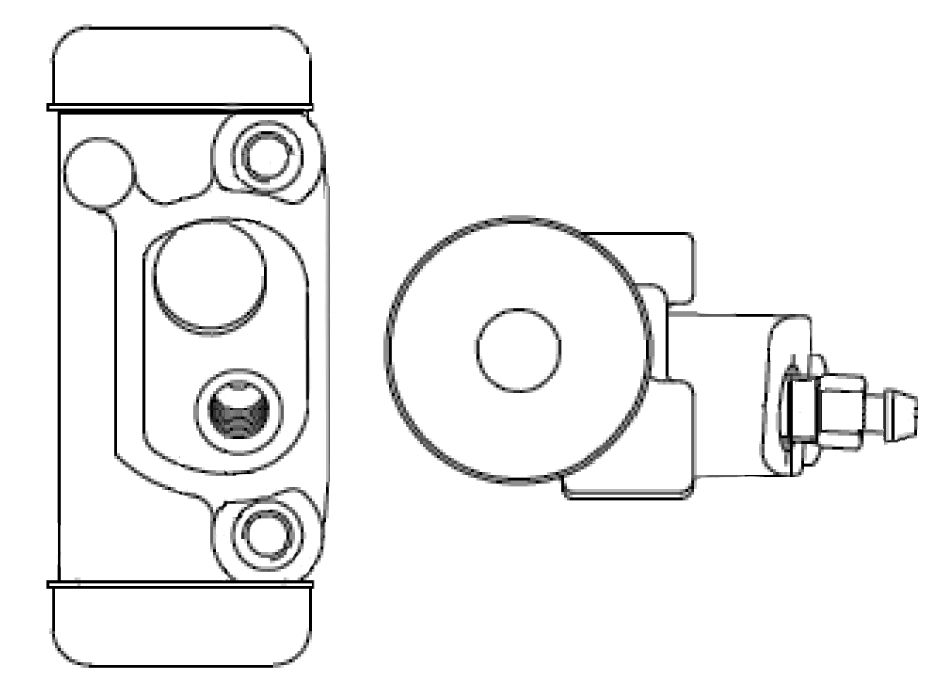 Bosch F026002350 Radbremszylinder