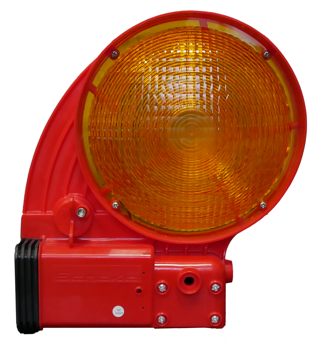 Schake 33NOXR2 BASt Bakenleuchte Powernox   Lichtaustritt doppelseitig rot