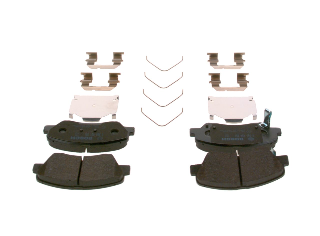 Bosch 0986424951 Bremsbelagsatz, Scheibenbremse