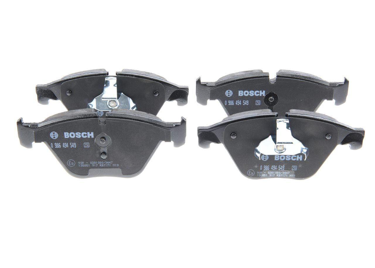 Bosch 0986494549 Bremsbelagsatz, Scheibenbremse