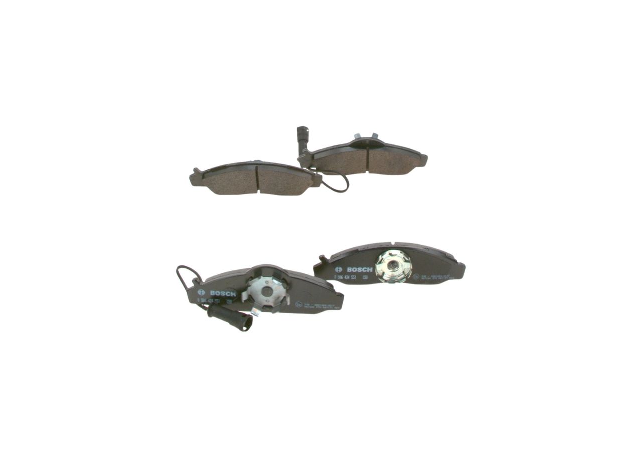 Bosch 0986424551 Bremsbelagsatz, Scheibenbremse