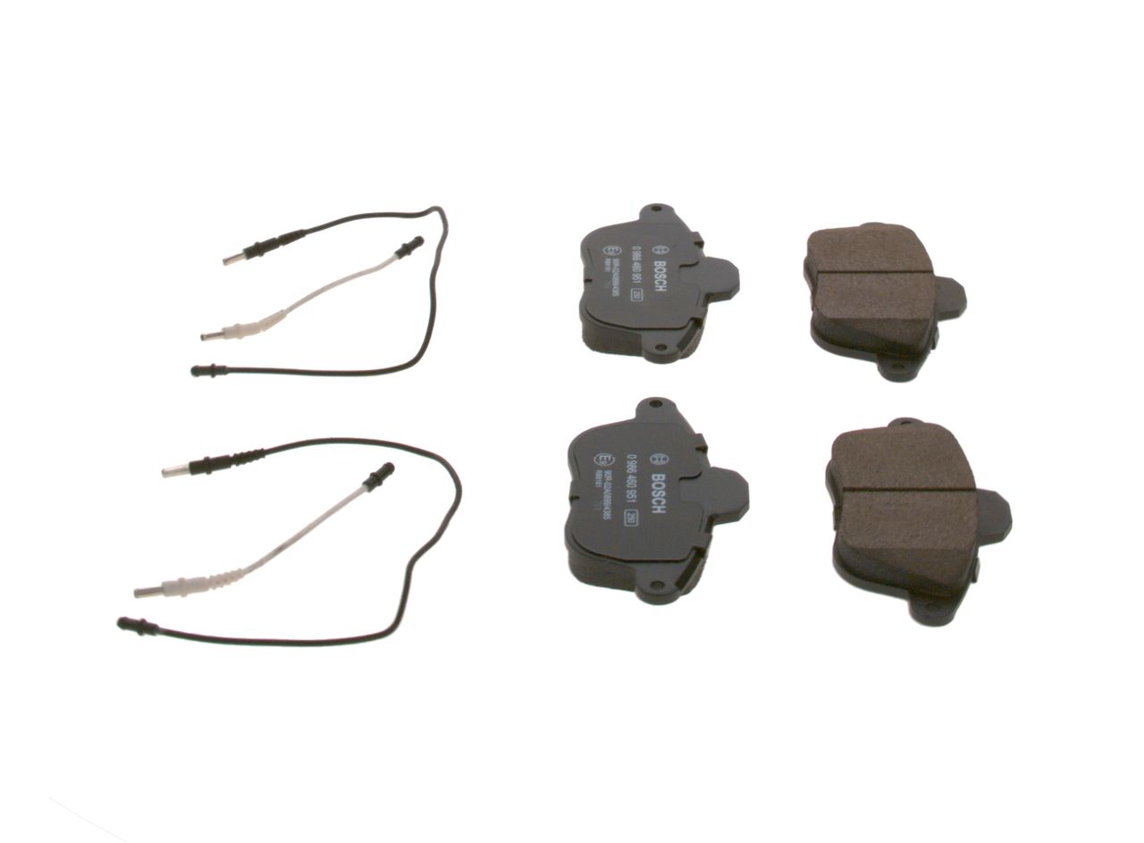 Bosch 0986460951 Bremsbelagsatz, Scheibenbremse