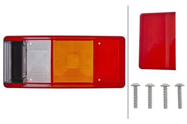 HELLA 9EL 147 096-021 Lichtscheibe, Heckleuchte