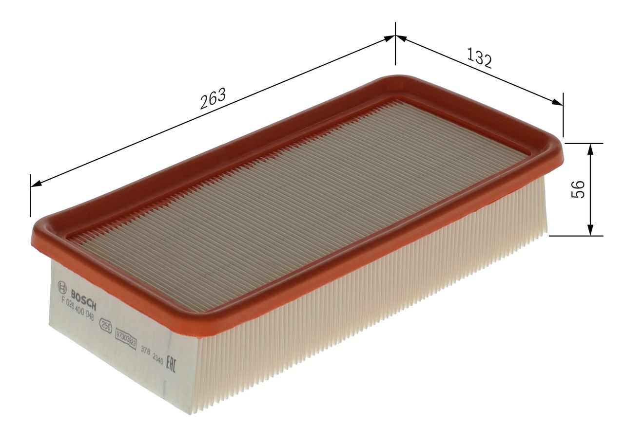 Bosch F026400048 Luftfilter