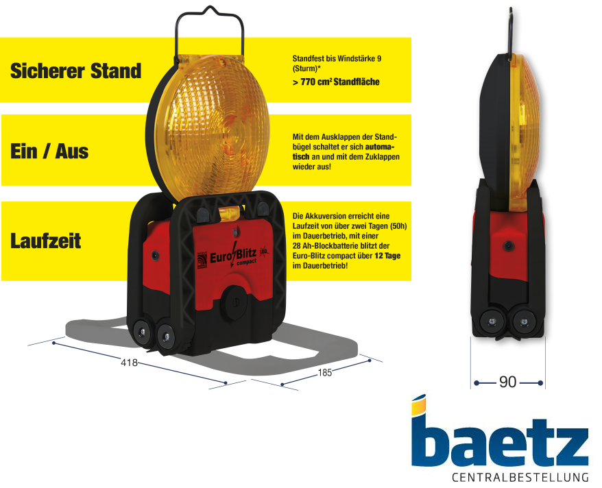 baetz horizont, Euro-Blitz Compact, H-21211Neu