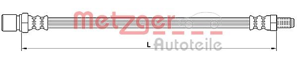 Metzger 4110641 Bremsschlauch
