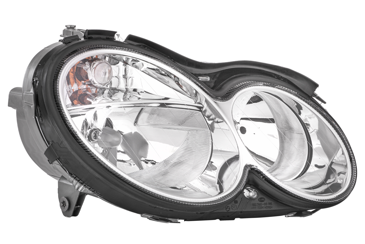 HELLA 1DB 008 461-201 Halogen-Hauptscheinwerfer - rechts - für u.a. Renault Clio II (Bb_, Cb_)