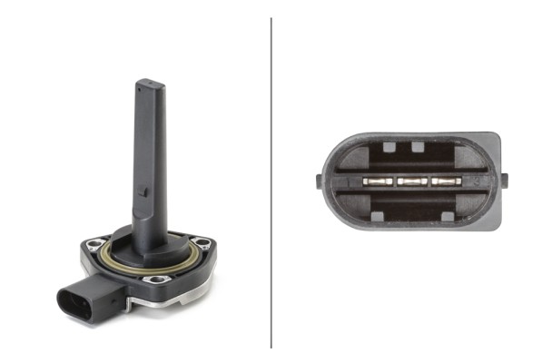 HELLA 6PR 007 868-031 Sensor, Motorölstand - 3-polig - mit Dichtung