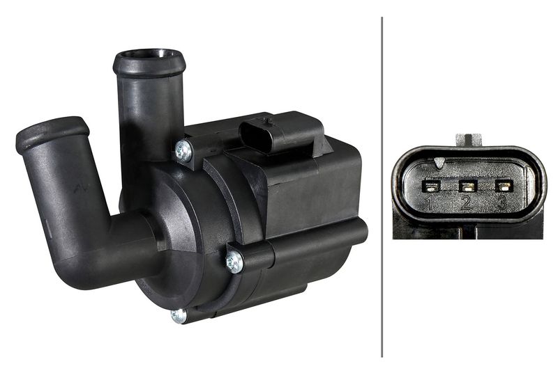 HELLA 8TW 358 304-751 Zusatzwasserpumpe (Kühlwasserkreislauf)