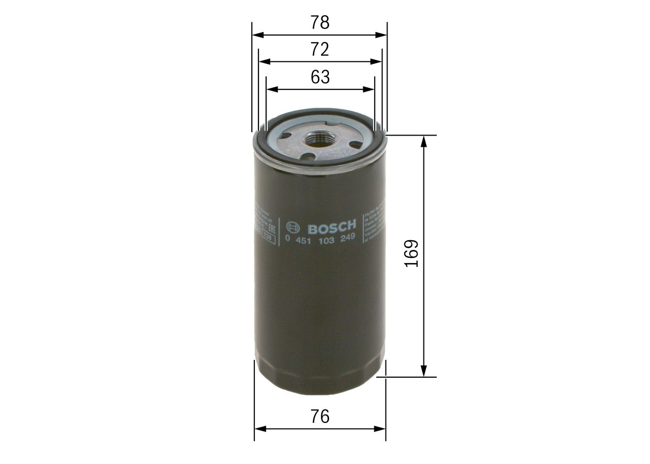 Bosch 0451103249 Ölfilter