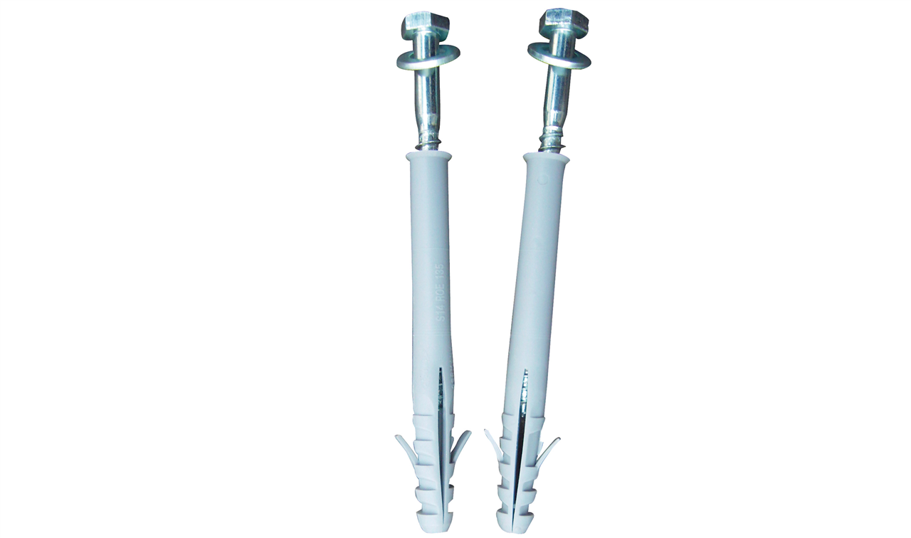 215f86dc-72ca-4cc2-8bc2-3e92e4bc53a7 Schake 3393-B Befestigungsset für Bodenschwellen bestehend aus:
·Ø 8 x 120 mm Schraube
·Ø 10 x 115 mm Dübel