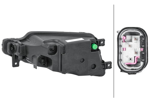 1NA_013_797-021a HELLA 1NA 013 797-021 LED-Nebelscheinwerfer - rechts