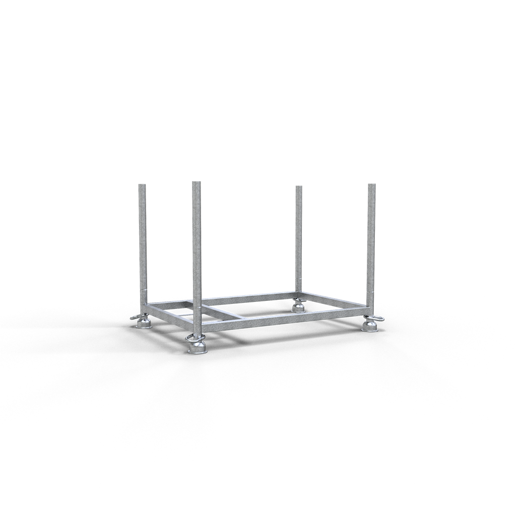 Schake 50401-1-0 Stapelpalette 1,20m x 0,80m x 0,70m verzinkt