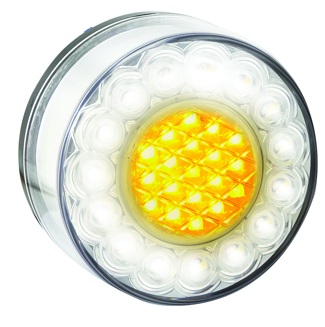 LED Kombinationsleuchte, vordere Blink-, Begrenzungs- u. Tagfahrleuchte, 12 Volt
