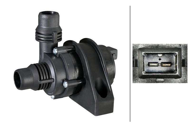 HELLA 8TW 358 304-671 Zusatzwasserpumpe (Kühlwasserkreislauf)