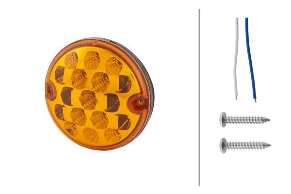 HELLA VALUEFIT  Blinkleuchte -  - LED - 24/12V - Einbau  - 2BA 357 028-021