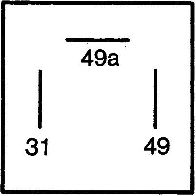 HELLA 4AZ 001 879-041 Blinkgeber